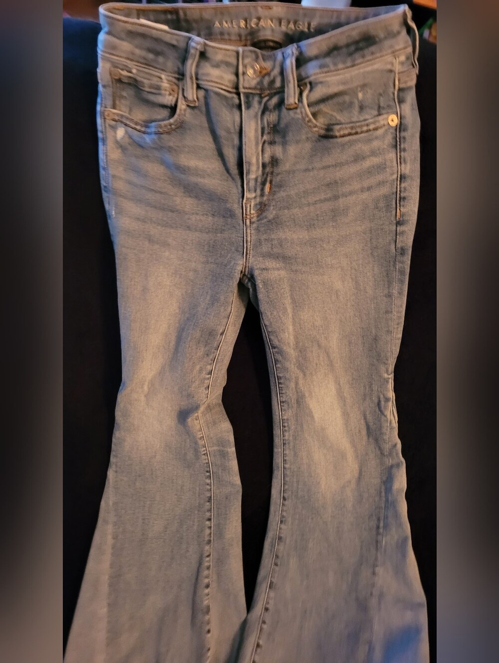 American Eagle Outfitters Light Wash Flare Jeans